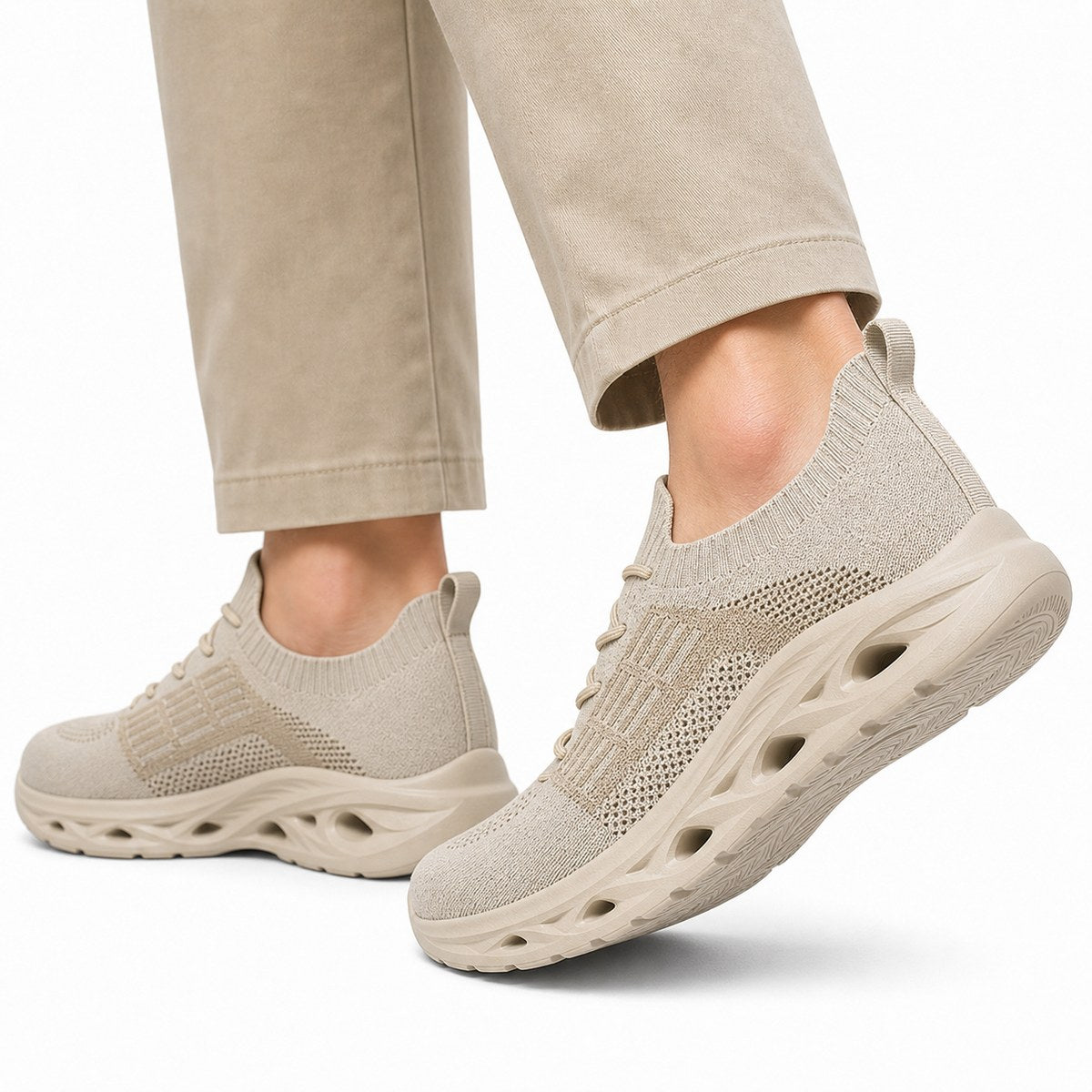 Chaussures de marche orthopédiques | Bout large, semelle flexible