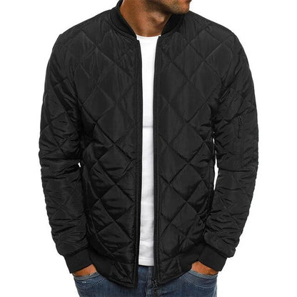 Hommes Veste Bomber Coton Classique