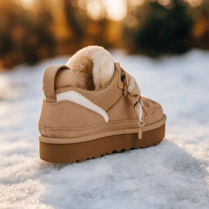 Bottines d'Hiver Femme – Édition Limitée en Daim