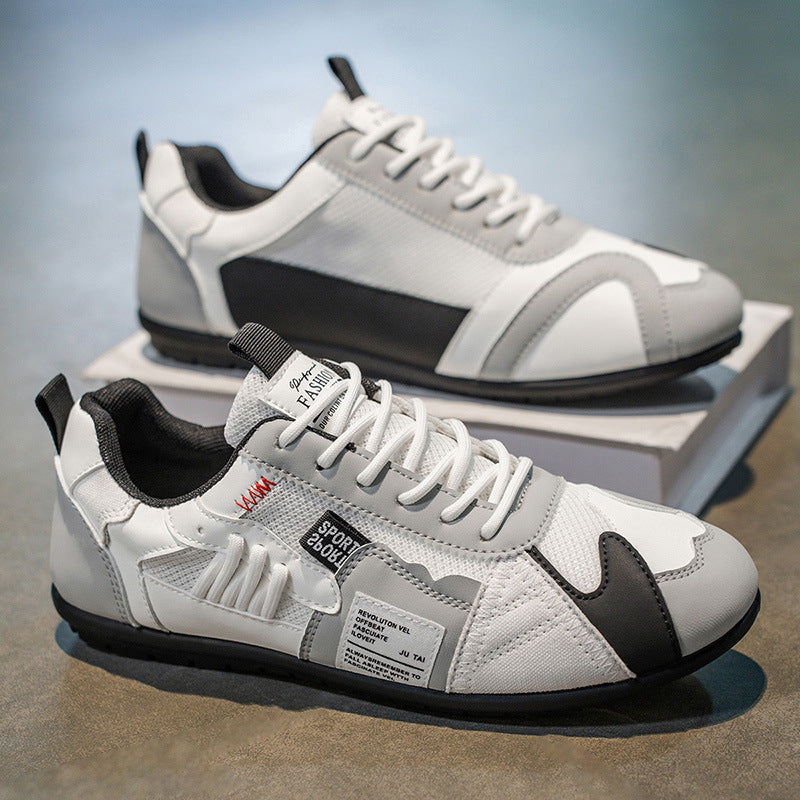 Baskets Racer | Cuir Multicouleur, Légères | Amorti Flexible