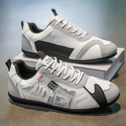 Baskets Racer | Cuir Multicouleur, Légères | Amorti Flexible