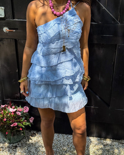 Robe Mineure Femme | Volants Asymétriques, Casual Été