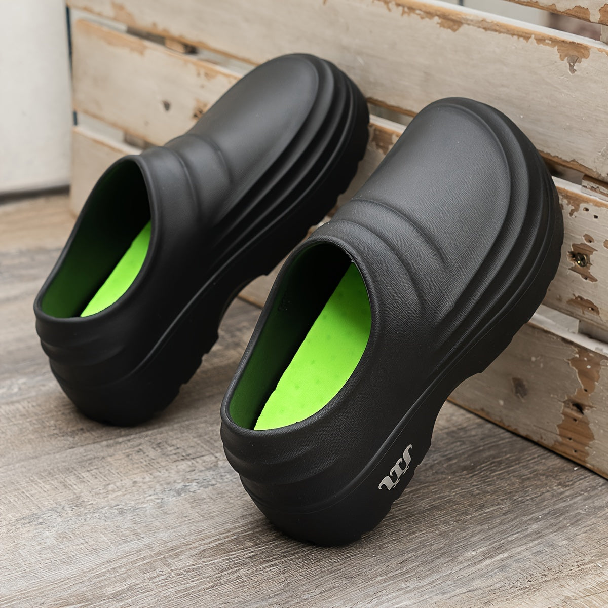 Sabots orthopédiques | Imperméables, respirants | Noir, Beige