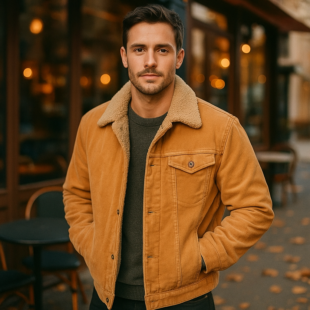 Parisfemme - Veste d'hiver homme - Imperméable - Matelassée - Capuche - Chaude