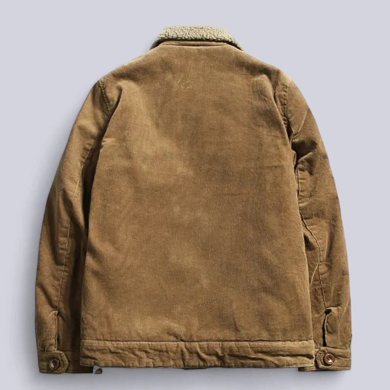 Veste Canyon Corduroy | Doublure Polaire, 3 Poches