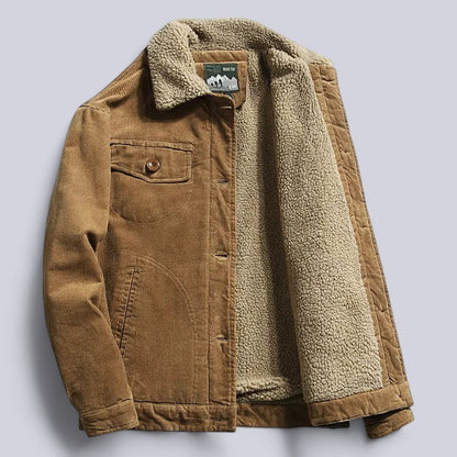 Veste Canyon Corduroy | Doublure Polaire, 3 Poches