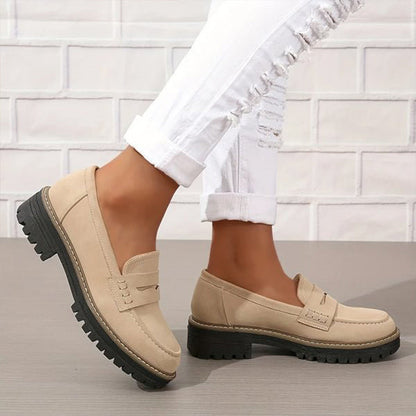 Mocassins orthopédiques femme | Plateforme confortable | Soutien de la voûte
