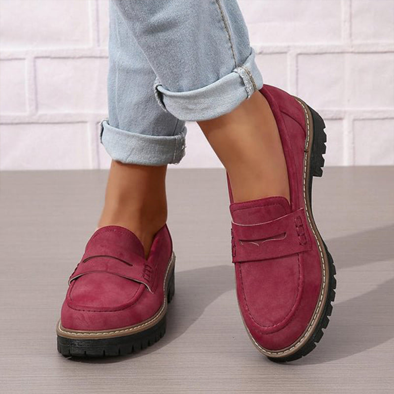Mocassins orthopédiques femme | Plateforme confortable | Soutien de la voûte