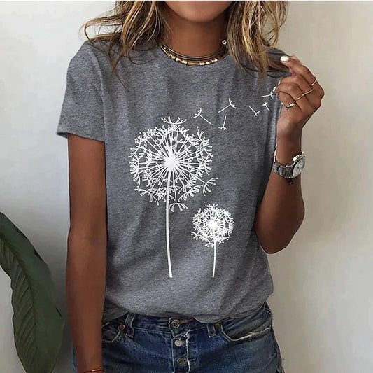 CECE - Chemise Élégante Pissenlit - Chic & Confortable - Style Unique-T-Shirts pour Femmes-PARIS FEMME