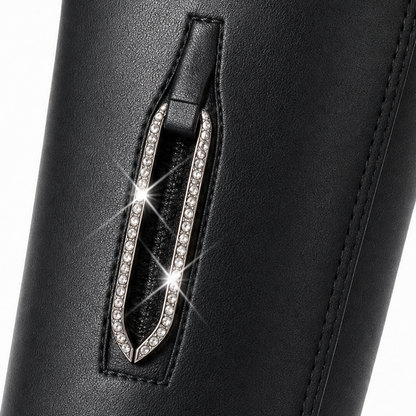 Amara | Femme Bottes Cuissardes Extensibles Sans Fermeture Éclair