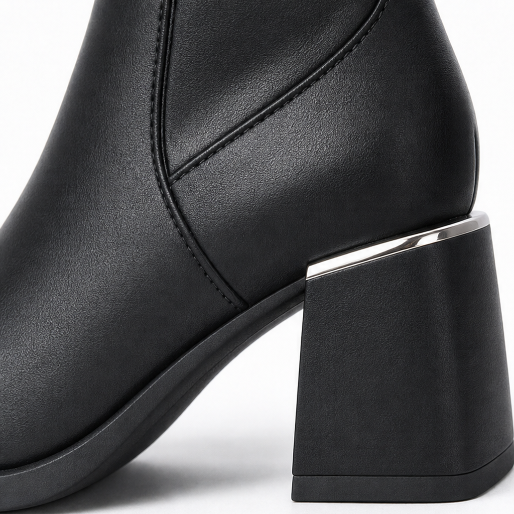Amara | Femme Bottes Cuissardes Extensibles Sans Fermeture Éclair