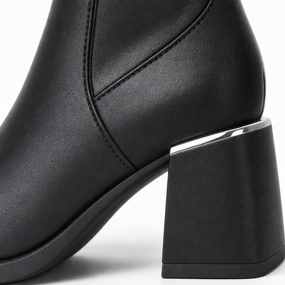 Amara | Femme Bottes Cuissardes Extensibles Sans Fermeture Éclair