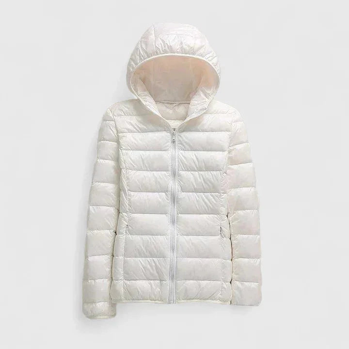 Doudoune légère compressible femme matelassée, chaude pour l'hiver