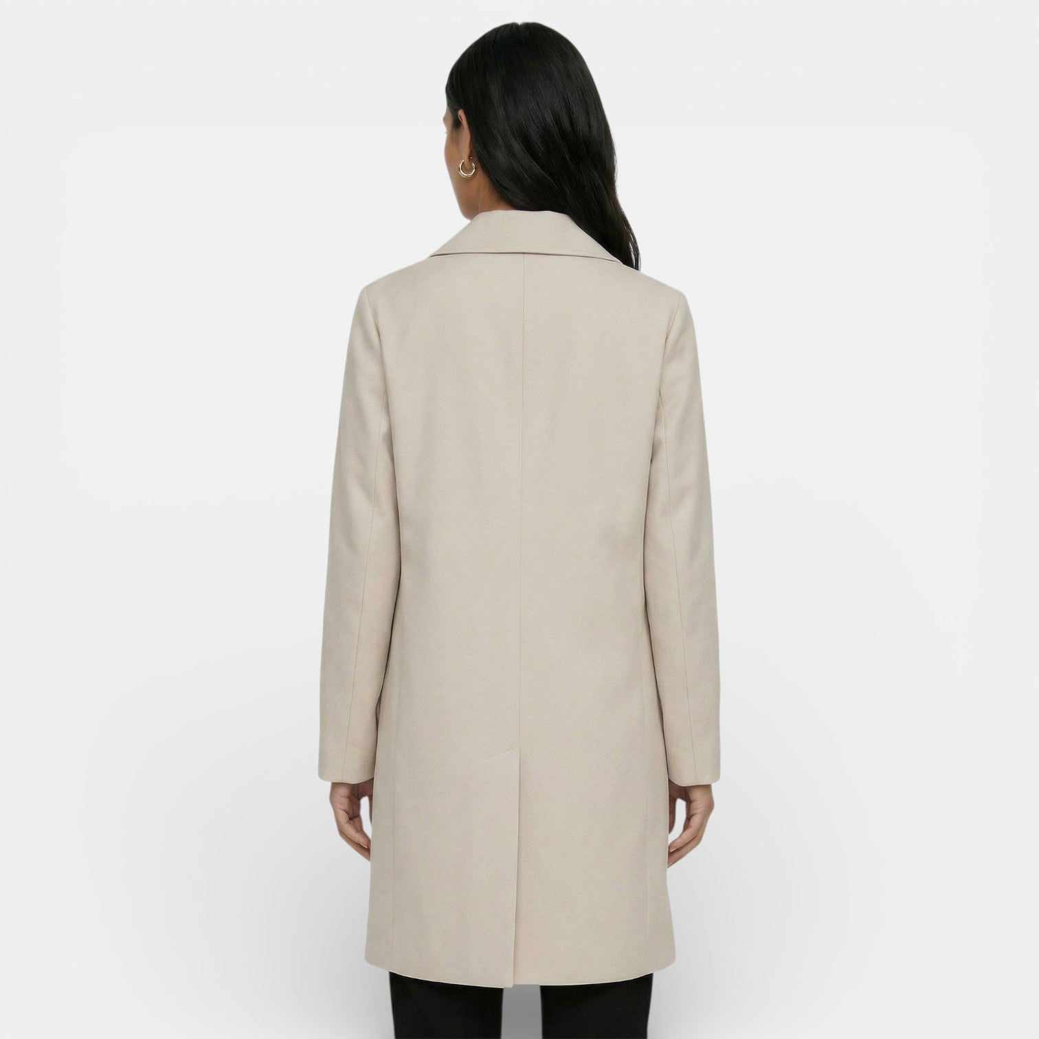 Gabardine Femme Midi | Trench Coat Entretemps Élégant
