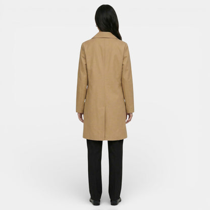 Gabardine Femme Midi | Trench Coat Entretemps Élégant