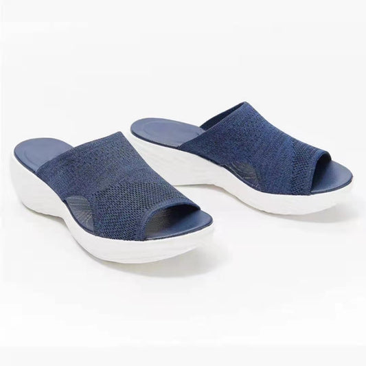 Sabots d’été semelles compensées-CHAUSSURES ORTHOPÉDIQUES-PARIS FEMME