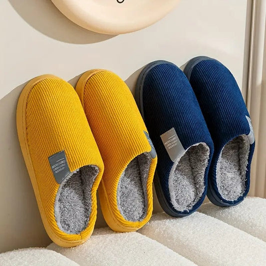 Chaussons d'intérieur unisexe confortables - tendance - doux-Chaussures-PARIS FEMME