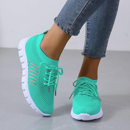 Femmes Baskets Orthopédiques Flyknit Respirantes