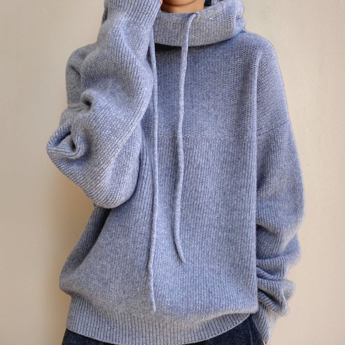 Femmes Sweat-Shirt Oversized Tricoté Confortable