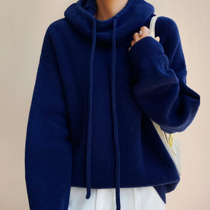 Femmes Sweat-Shirt Oversized Tricoté Confortable