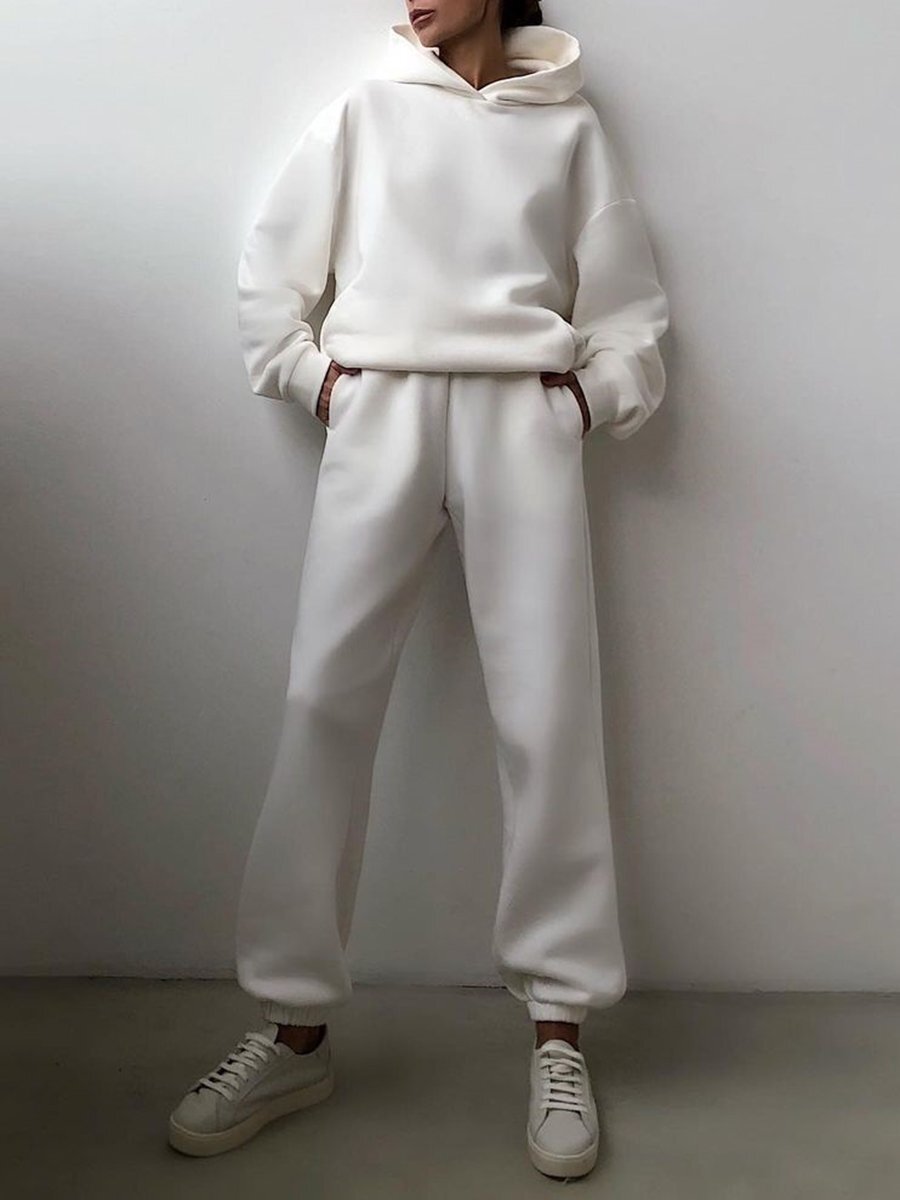 Ensemble Loungewear Femme | Sweat à Capuche et Jogging | Molleton Confortable