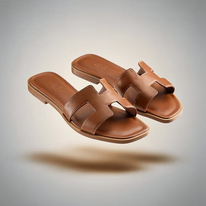 Pantoufles Femme | Sandales Cuir Été | Confortables