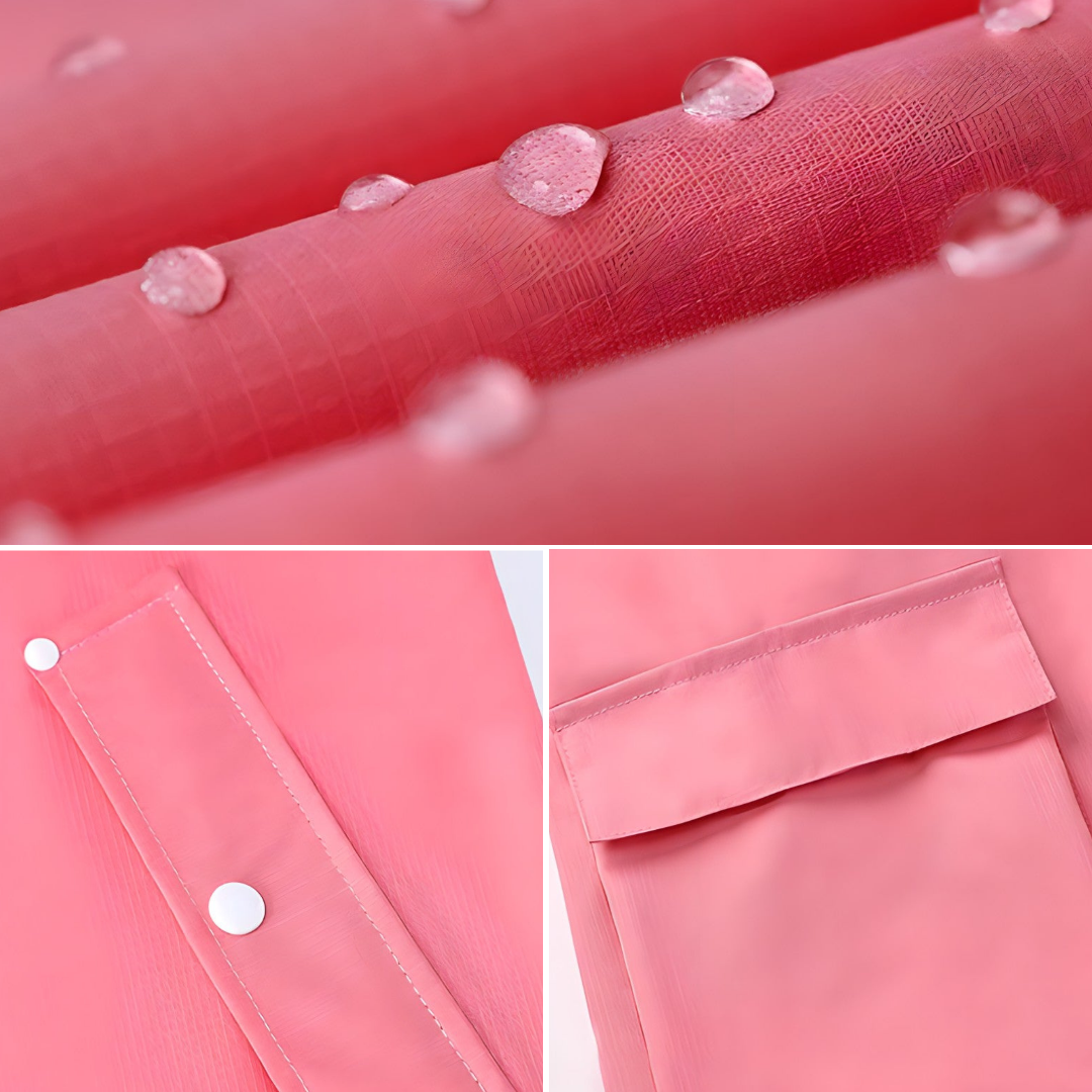 Veste de pluie femme avec pantalon imperméable et respirante, légère