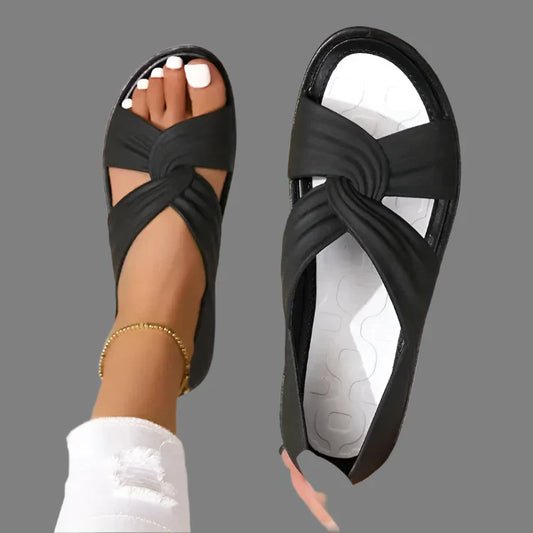 Rhea – Sandales pour femmes avec soutien de la voûte plantaire pour un usage quotidien confortable-Sandales-PARIS FEMME