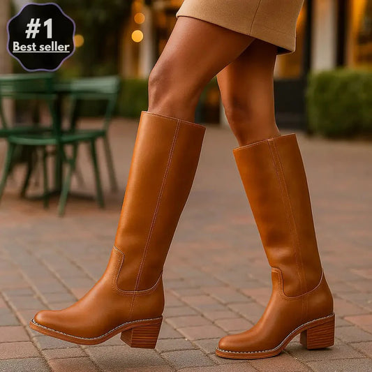 Bottines en Cuir Longues pour Femmes – Édition Limitée