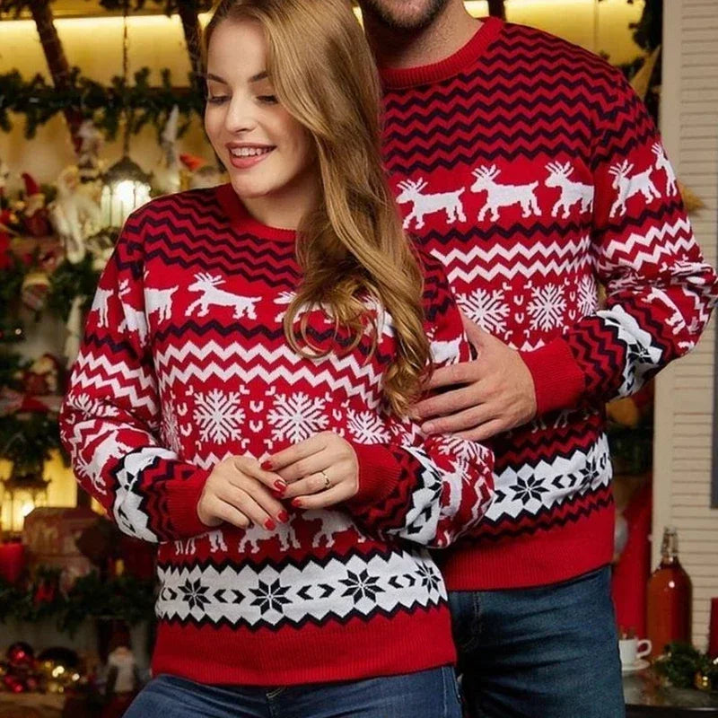 Pull de Noël Coloré - Marijtje - Design Unique Festif