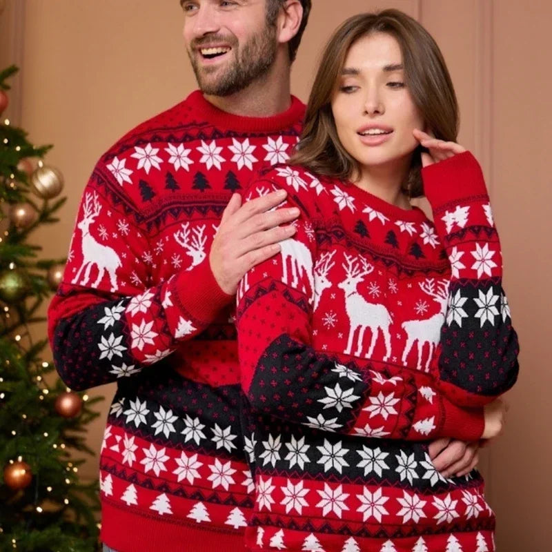 Pull de Noël Coloré - Marijtje - Design Unique Festif