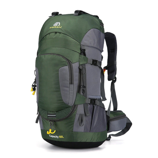 Sac à dos de voyage 60L | Étanche, spacieux | Pour la randonnée et les activités en plein air