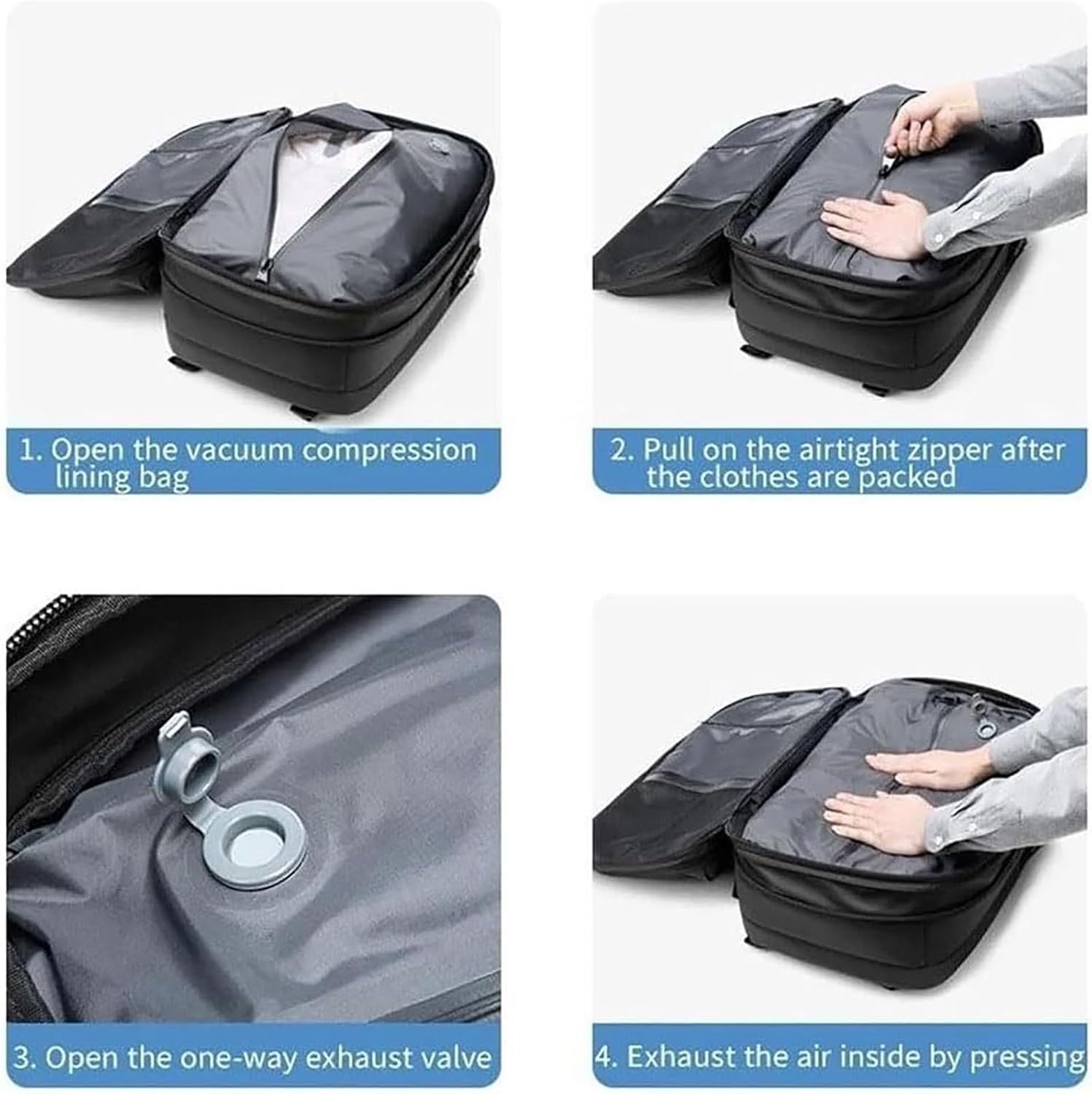 Sac à dos de voyage | Extensible, serrure TSA | Étanche, compartiment humide et sec