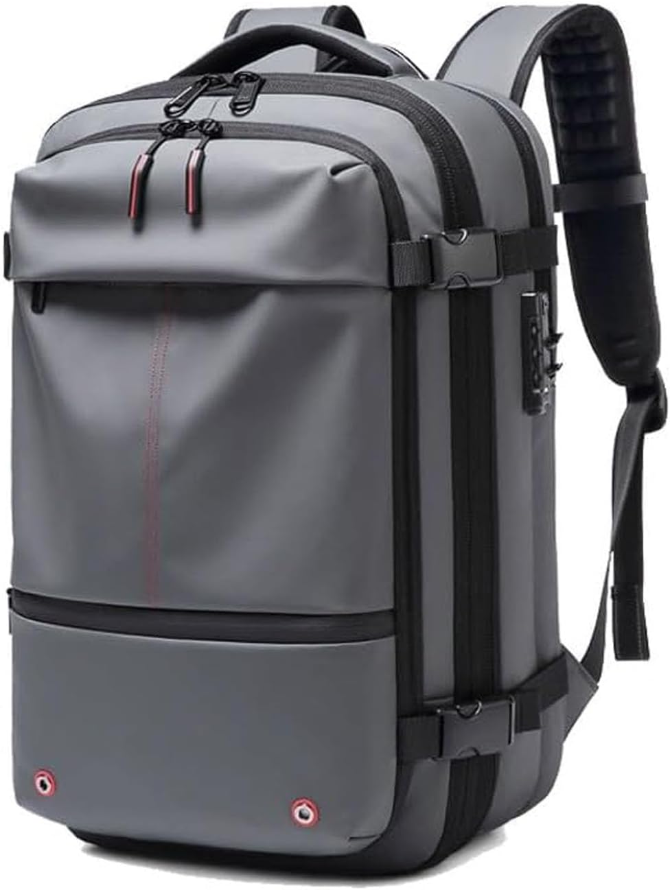Sac à dos de voyage | Extensible, serrure TSA | Étanche, compartiment humide et sec
