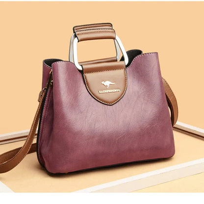 Sac à Main Cuir Élégance Compartiments Multiples