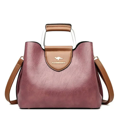 Sac à Main Cuir Élégance Compartiments Multiples