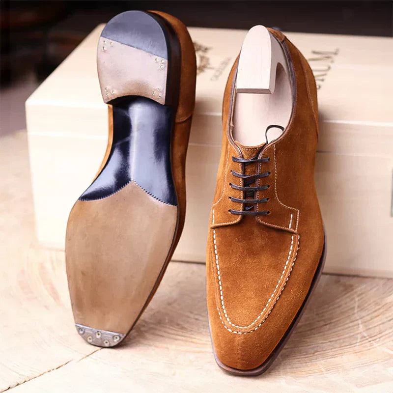 Chaussures Cuir Homme | Lacées Classiques, Marron | Élégance Intemporelle