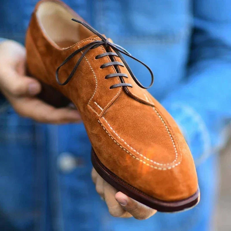 Chaussures Cuir Homme | Lacées Classiques, Marron | Élégance Intemporelle
