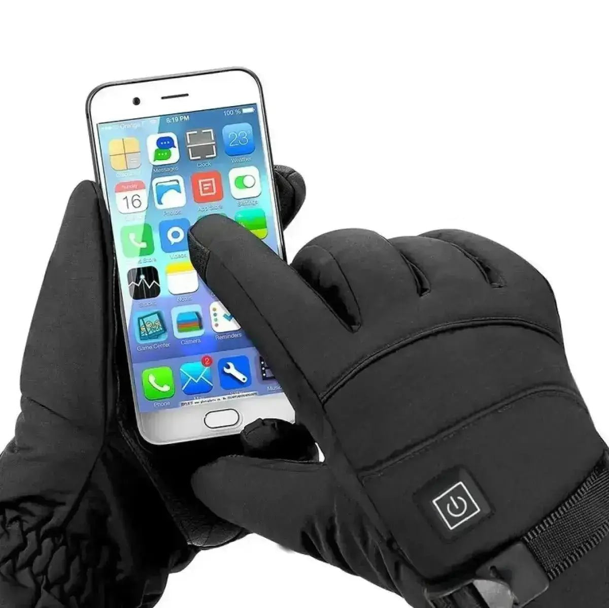 Gants chauffants batterie rechargeable étanches avec 3 niveaux de chaleur et écran tactile