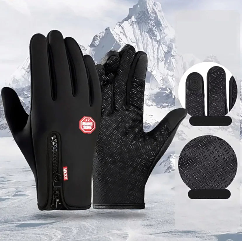 Gants chauffants électriques unisexe ski et vélo 3 niveaux de chaleur