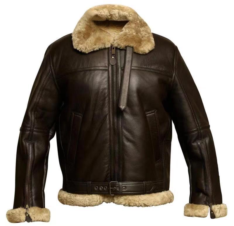 Veste Aviateur Homme | Classique Fermeture Éclair | Coupe Moderne