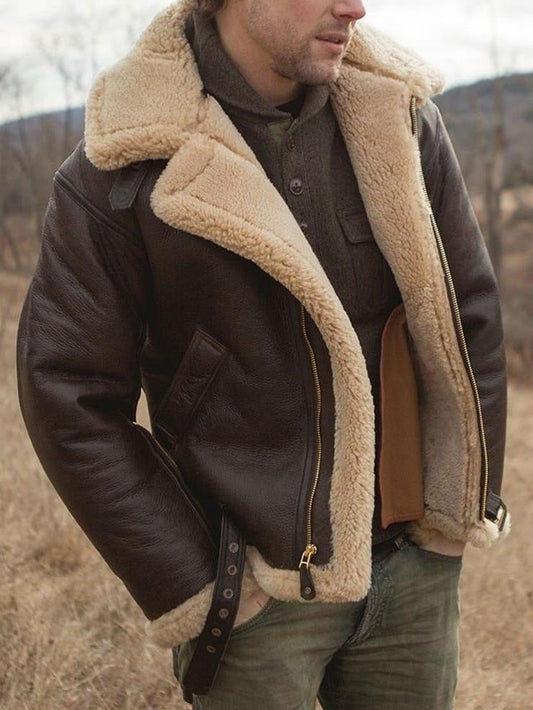 Veste Aviateur Homme | Classique Fermeture Éclair | Coupe Moderne
