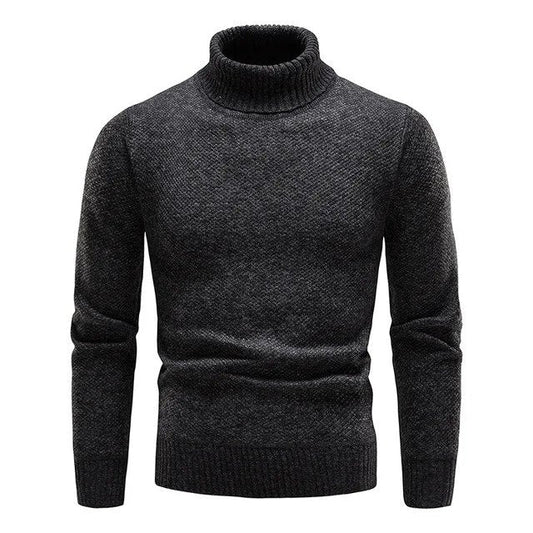 Pull col roulé homme - Confortable - Élégant