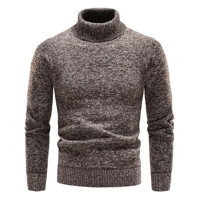 Pull col roulé homme - Confortable - Élégant