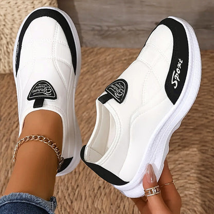 Women orthotic walking sneakers with arch support and cushioned sole
