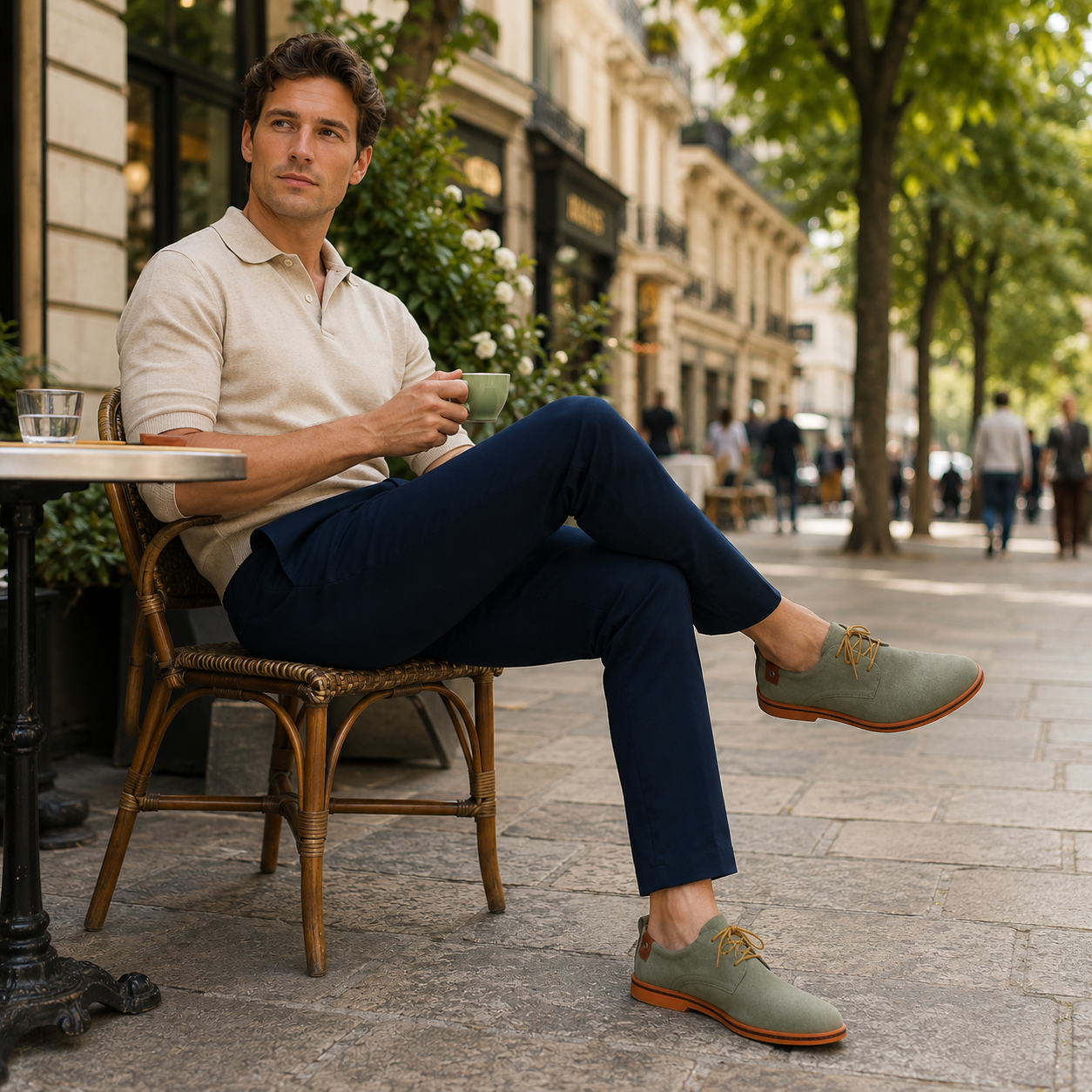 Men's Dress Shoes | Suede Leather, Laces
