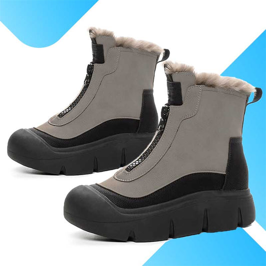 Bottes Orthopédiques d'Hiver Amortissantes - Réhaussantes Imperméables-CHAUSSURES ORTHOPÉDIQUES-PARIS FEMME