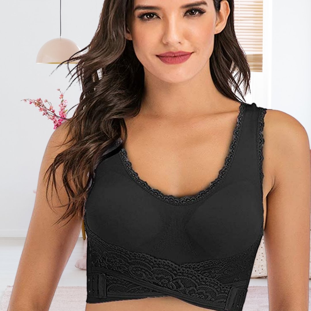 Soutien-gorge pour femme | Sans armatures, en dentelle | Maintien confortable