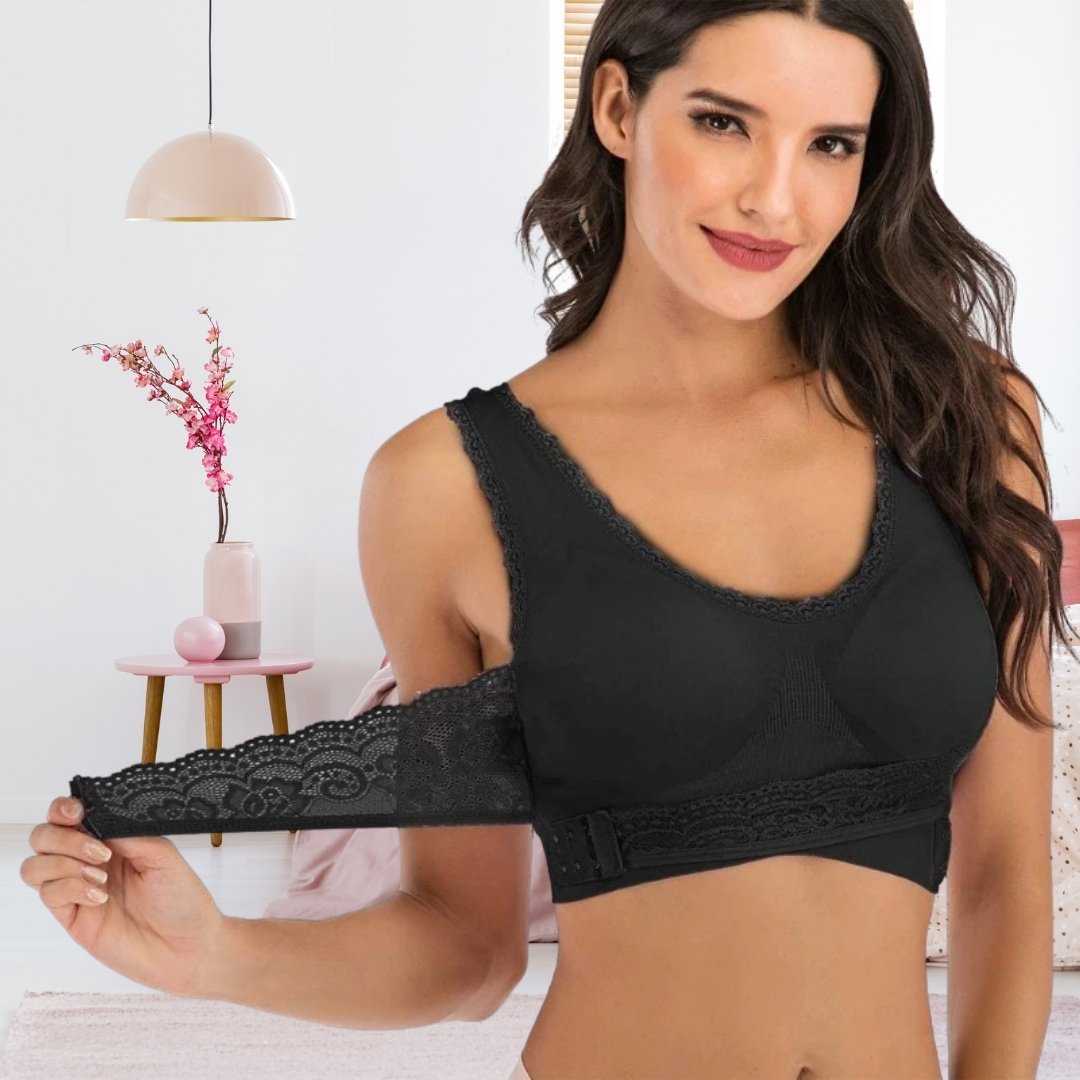 Soutien-gorge pour femme | Sans armatures, en dentelle | Maintien confortable