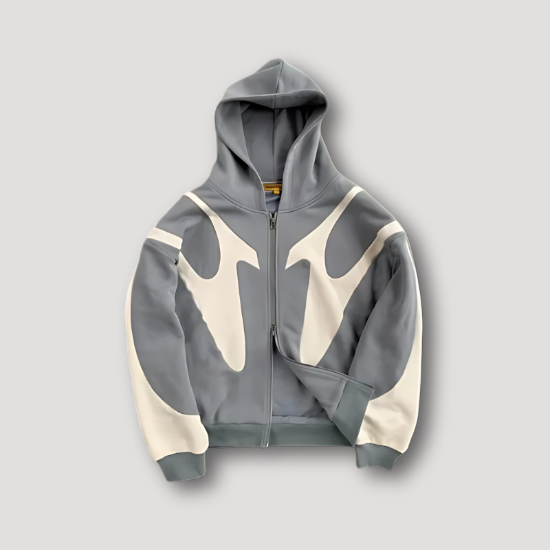 Sweat-shirt Homme | Fermeture Éclair, Imprimé Tendance